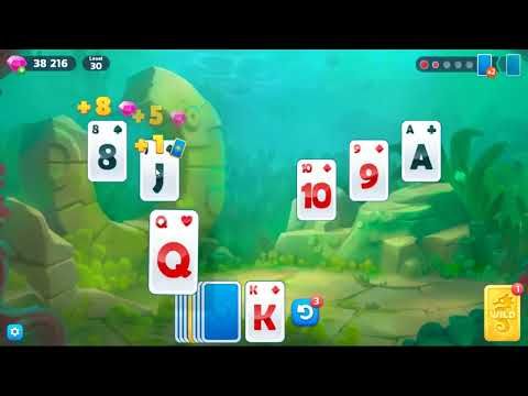 Video guide by skillgaming: Fishdom Solitaire Level 30 #fishdomsolitaire