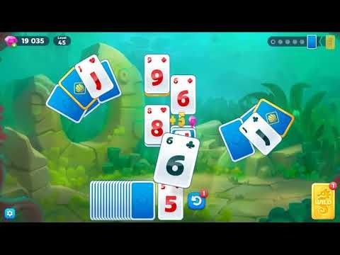 Video guide by skillgaming: Fishdom Solitaire Level 45 #fishdomsolitaire