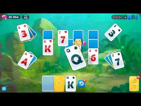 Video guide by skillgaming: Fishdom Solitaire Level 40 #fishdomsolitaire