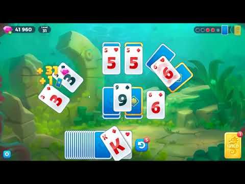 Video guide by skillgaming: Fishdom Solitaire Level 31 #fishdomsolitaire