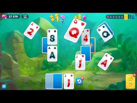 Video guide by skillgaming: Fishdom Solitaire Level 20 #fishdomsolitaire