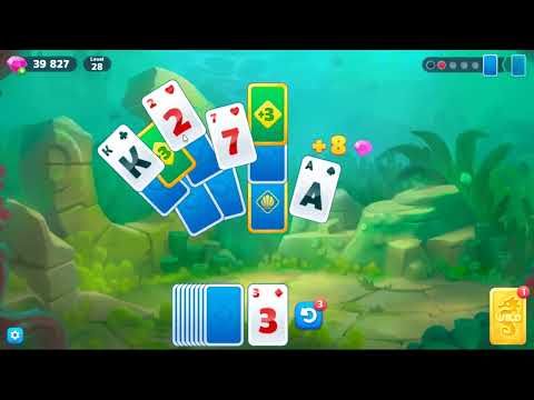Video guide by skillgaming: Fishdom Solitaire Level 28 #fishdomsolitaire