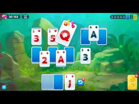 Video guide by skillgaming: Fishdom Solitaire Level 23 #fishdomsolitaire