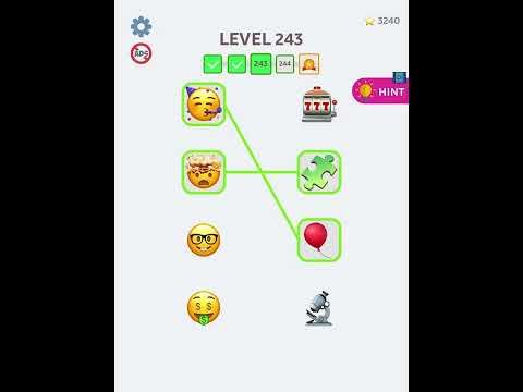 Video guide by Hello Hello: Emoji Puzzle! Level 243 #emojipuzzle