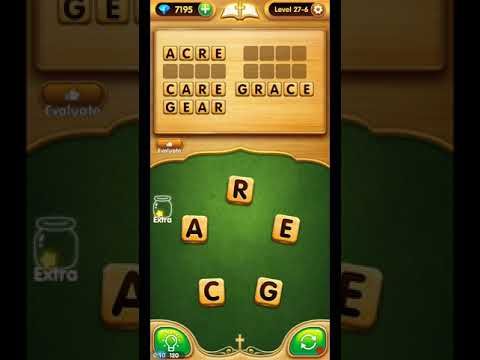Video guide by ETPC EPIC TIME PASS CHANNEL: Bible Word Puzzle Chapter 27 - Level 6 #biblewordpuzzle