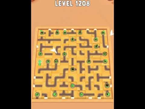 Video guide by D Lady Gamer: Water Connect Puzzle Level 1208 #waterconnectpuzzle