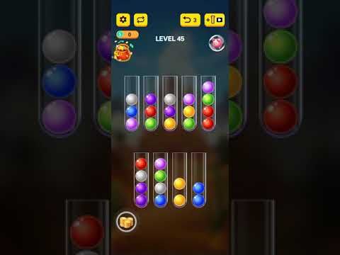 Video guide by Gaming ZAR Channel: Ball Sort Puzzle 2021 Level 45 #ballsortpuzzle
