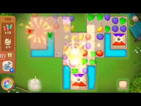 Video guide by Theresia Francis: Gardenscapes Level 700 #gardenscapes