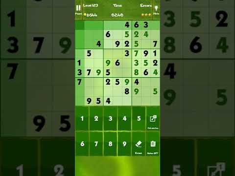Video guide by Mr. Games: Sudoku Master Level 123 #sudokumaster