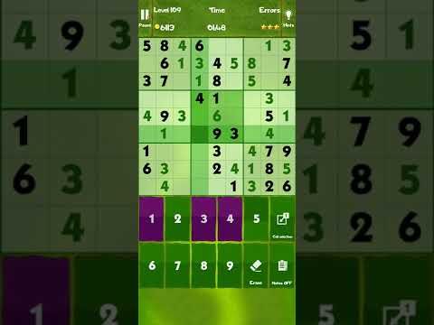 Video guide by Mr. Games: Sudoku Master Level 109 #sudokumaster