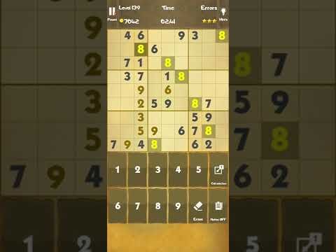 Video guide by Mr. Games: Sudoku Master Level 139 #sudokumaster