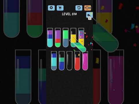 Video guide by Mobile Games: Color Sort! Level 614 #colorsort
