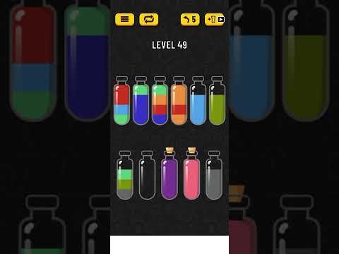 Video guide by Gaming World: Soda Sort Puzzle Level 49 #sodasortpuzzle