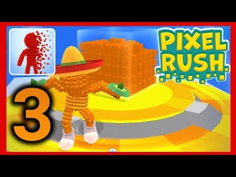 Video guide by Rawerdxd: Pixel Rush Level 36-50 #pixelrush