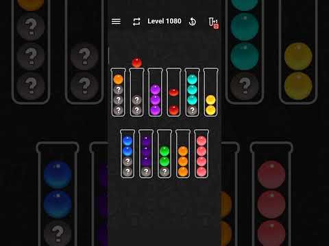 Video guide by etenia Productions: Ball Sort Color Water Puzzle Level 1080 #ballsortcolor