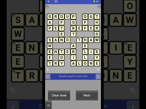 Video guide by irishjeyn: Crosswords Level 23-24 #crosswords