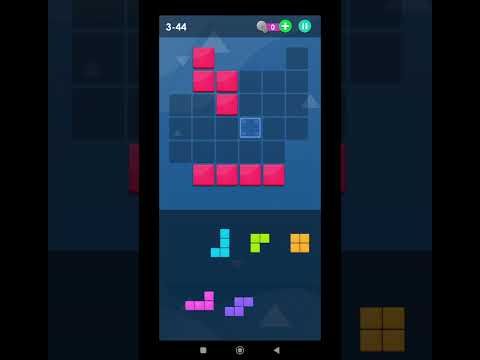 Video guide by The Maaz Malik: Block Puzzle Level 3-44 #blockpuzzle