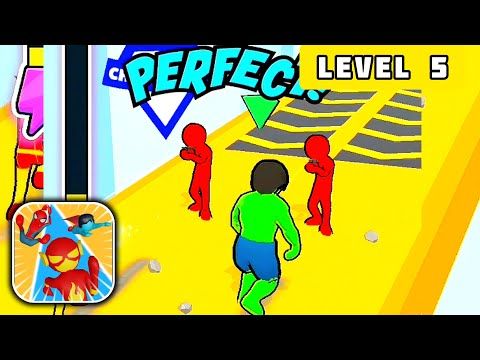 Video guide by GeekyGameplay: Superhero Race! Part 5 - Level 5 #superherorace