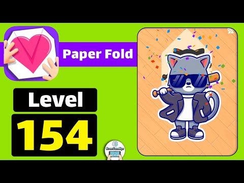 Video guide by BrainGameTips: Fold! Level 154 #fold