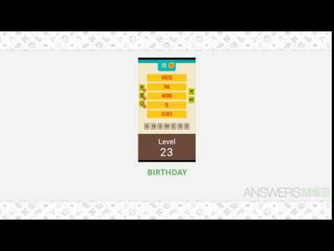 Video guide by AnswersMob.com: Guess the Word Level 23 #guesstheword