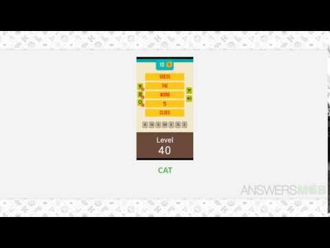 Video guide by AnswersMob.com: Guess the Word Level 40 #guesstheword