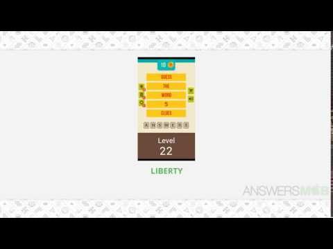 Video guide by AnswersMob.com: Guess the Word Level 22 #guesstheword