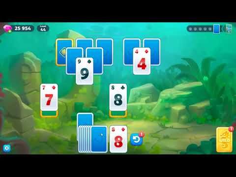 Video guide by skillgaming: Fishdom Solitaire Level 44 #fishdomsolitaire