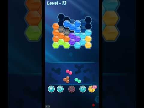 Video guide by ETPC EPIC TIME PASS CHANNEL: Block! Hexa Puzzle Level 13 #blockhexapuzzle
