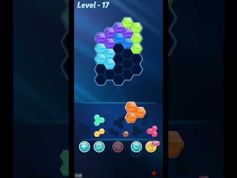 Video guide by ETPC EPIC TIME PASS CHANNEL: Block! Hexa Puzzle Level 17 #blockhexapuzzle