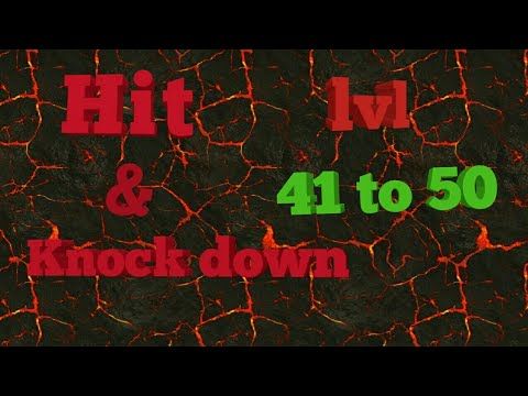 Video guide by Best Android Gaming World: Hit & Knock down Level 41-50 #hitampknock