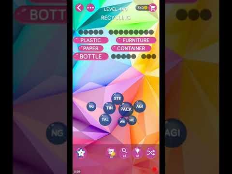 Video guide by ETPC EPIC TIME PASS CHANNEL: Word Pearls Level 440 #wordpearls