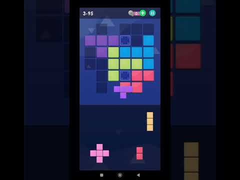 Video guide by The Maaz Malik: Block Puzzle!!!! Level 3-95 #blockpuzzle
