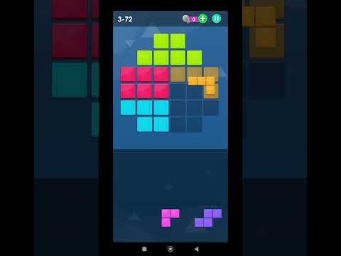 Video guide by The Maaz Malik: Block Puzzle!!!! Level 3-72 #blockpuzzle
