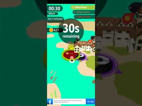 Video guide by Balls of the gaming: Hole.io Level 147 #holeio