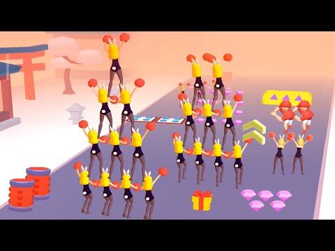 Video guide by Hiwos Gaming: Cheerleader Run 3d Level 29 #cheerleaderrun3d