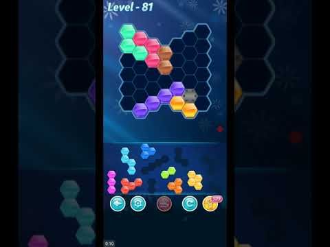 Video guide by ETPC EPIC TIME PASS CHANNEL: Block! Hexa Puzzle  - Level 81 #blockhexapuzzle