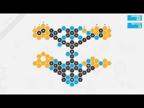 Video guide by sovaowlTV: Hexcells Level 24 #hexcells