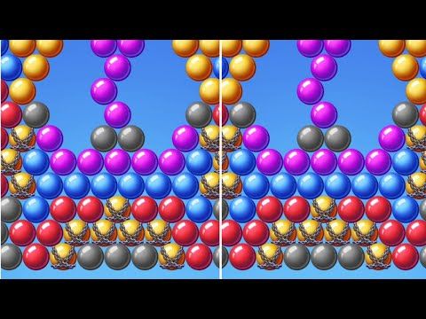 Video guide by Crazy Gamer: Bubble Shooter Level 55-57 #bubbleshooter