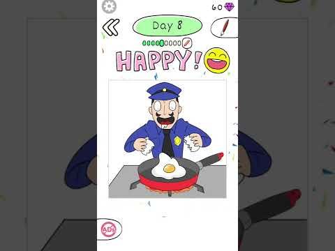 Video guide by Draw The Line IQ Plus: Draw Happy Police! Level 7 #drawhappypolice