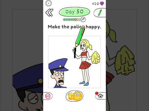 Video guide by Draw The Line IQ Plus: Draw Happy Police! Level 49 #drawhappypolice