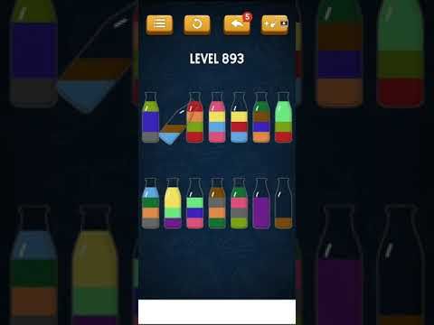 Video guide by Mobile games: Soda Sort Puzzle Level 893 #sodasortpuzzle