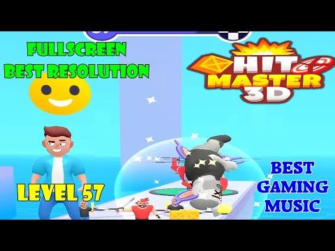 Video guide by GAME FICTION: Hit Master 3D: Knife Assassin Level 57 #hitmaster3d