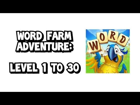 Video guide by Teach The Noob: Word Farm Level 1 #wordfarm