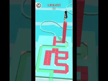 Video guide by Cozy ASMR Gaming: Stacky Dash Level 306 #stackydash