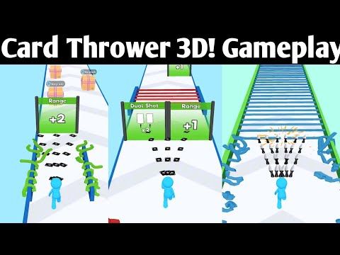Video guide by Fazie Gamer: Card Thrower 3D! Level 91-100 #cardthrower3d