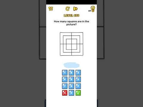 Video guide by Shafiq IQ Gamer: Squares Level 135 #squares