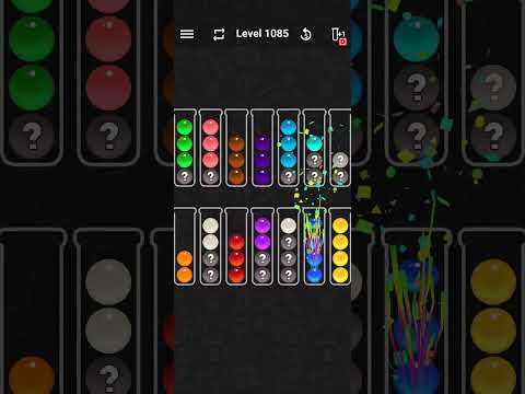 Video guide by justforfun: Ball Sort Color Water Puzzle Level 1085 #ballsortcolor