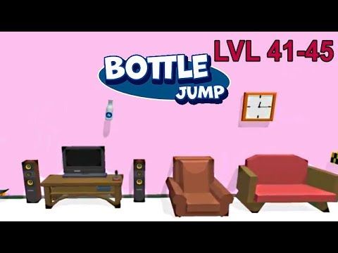 Video guide by Games & Family TV: Bottle Jump 3D Level 41-45 #bottlejump3d
