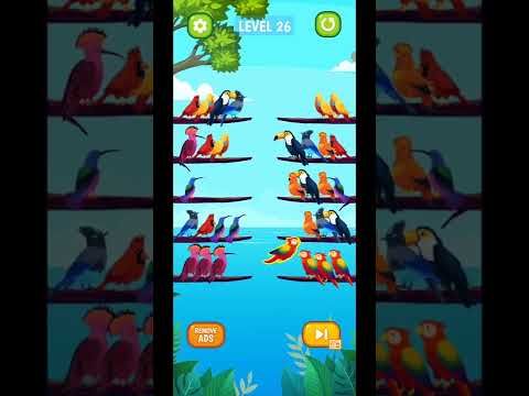 Video guide by Fazie Gamer: Bird Sort Puzzle Level 26 #birdsortpuzzle