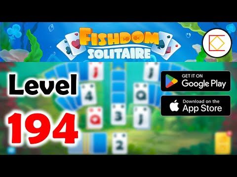 Video guide by CONAN LIU: Fishdom Solitaire Level 194 #fishdomsolitaire